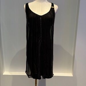 Miss Sixty Black Dress with Gold Accent